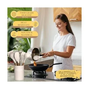 Juego de utensilios de cocina de silicona 9 piezas_6