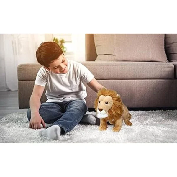 ICE KING BEAR Peluche de león juguete de peluche_5