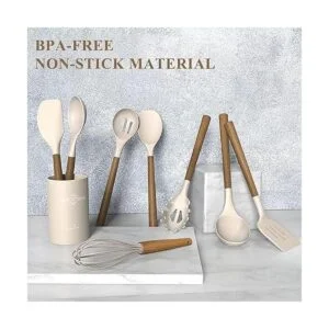 Juego de utensilios de cocina de silicona 9 piezas_3