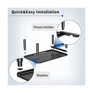 Zimilar Paquete de 2 soportes elevadores para monitor de 3_6