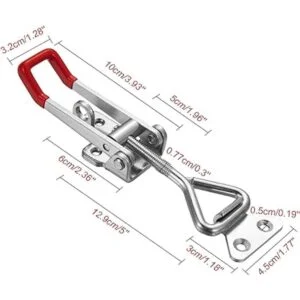 Accessbuy Abrazadera de pestillo de palanca ajustable_3