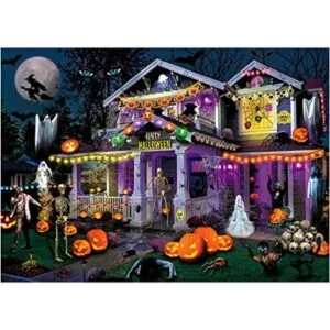 BADUS Rompecabezas de Halloween para adultos 1000 piezas_1