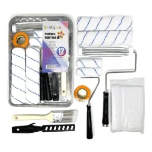 Allgala TH10302 Juego de rodillos de pintura 12 piezas_1