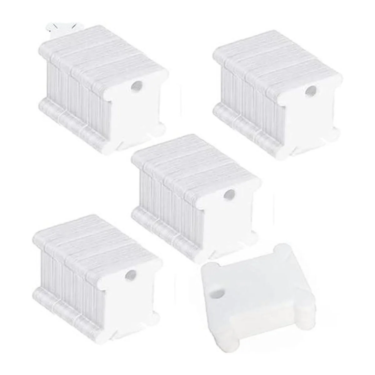 Fokanlo 700 bobinas de hilo de plástico para hilo de_1