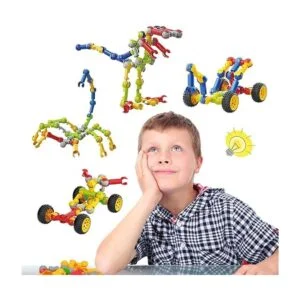 Caferria Kit de construcción para niños juguetes STEM_4