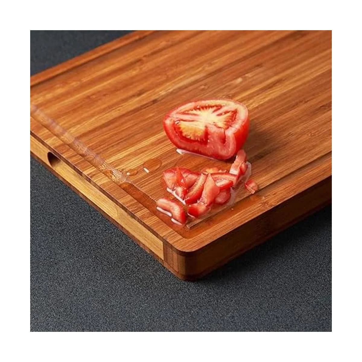 Tabla de cortar de madera de bambú para cocina bloque de_5