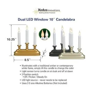 Xodus Innovations FPC1330A Velas de ventana de 10_4