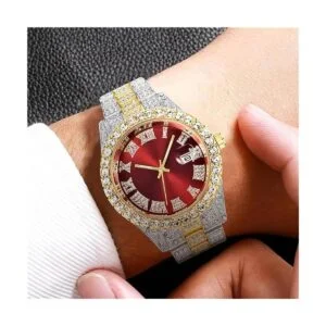 Reloj de pulsera analógico de cuarzo para hombre con_3