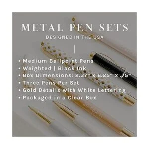 Sweet Water Decor You Got This Metal Pen Set Regalos_3