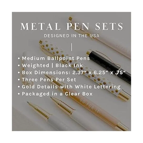 Sweet Water Decor You Got This Metal Pen Set Regalos_3