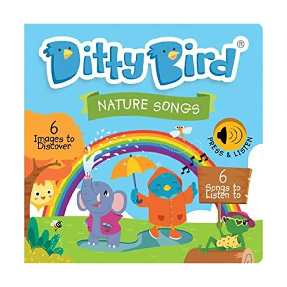 DITTY BIRD Mister Golden Sun Libro de rimas para bebés_1