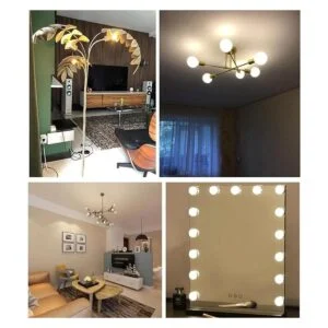 Bombilla LED G45 de 4 W G45 con filamento regulable G45_6