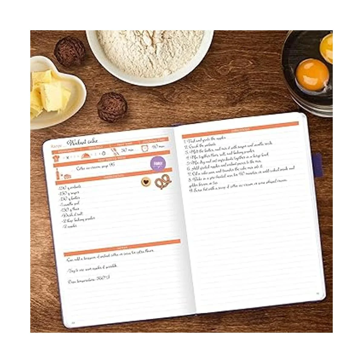 Legend Libro de recetas Libro de cocina familiar en_3