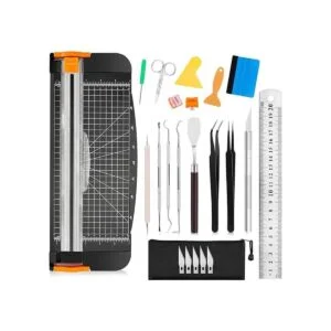 Famomatk Juego de 23 herramientas de desmalezado para_1