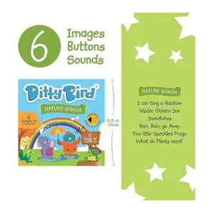 DITTY BIRD Mister Golden Sun Libro de rimas para bebés_2