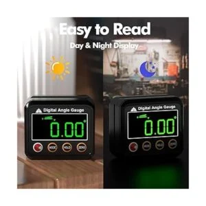 VOLCANOES CLUB Inclinómetro magnético de ángulo digital_5