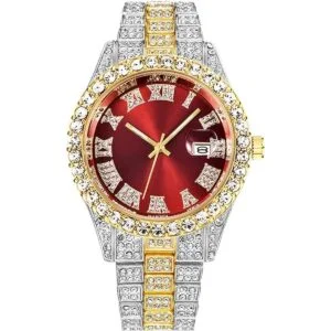 Reloj de pulsera analógico de cuarzo para hombre con_1