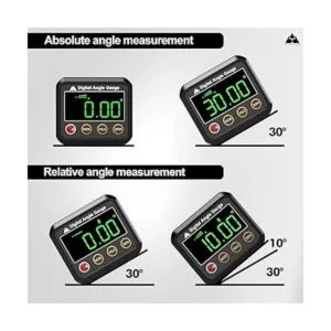 VOLCANOES CLUB Inclinómetro magnético de ángulo digital_6