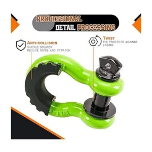 Grilletes Orcish de 34 pulgadas en D con arandela_3