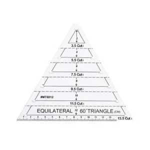 Eriokk Juego de 5 plantillas de acolchado de cuadrícula_6