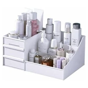 Organizador de escritorio de maquillaje con cajones_1