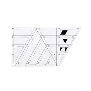 Eriokk Juego de 5 plantillas de acolchado de cuadrícula_2