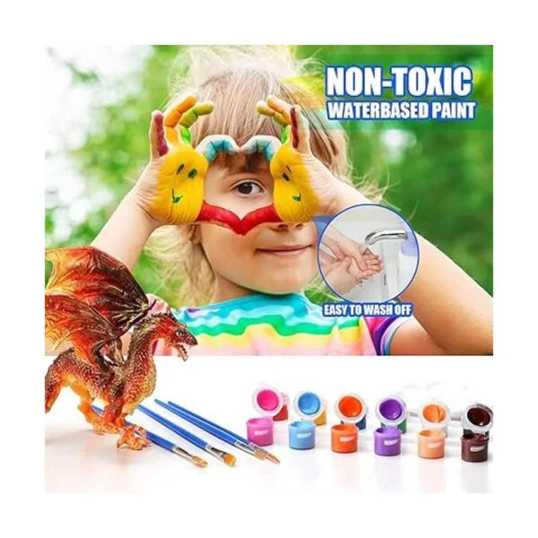 Solday Kits de juguetes de dragón de pintura para niños_4