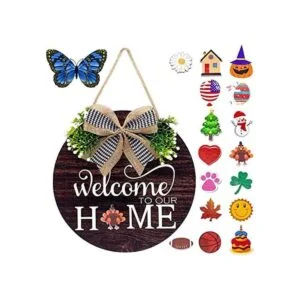 Coronas de bienvenida intercambiables para puerta_1