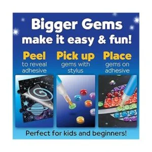 Creativity for Kids Big Gem Diamond Painting Light Juego_2