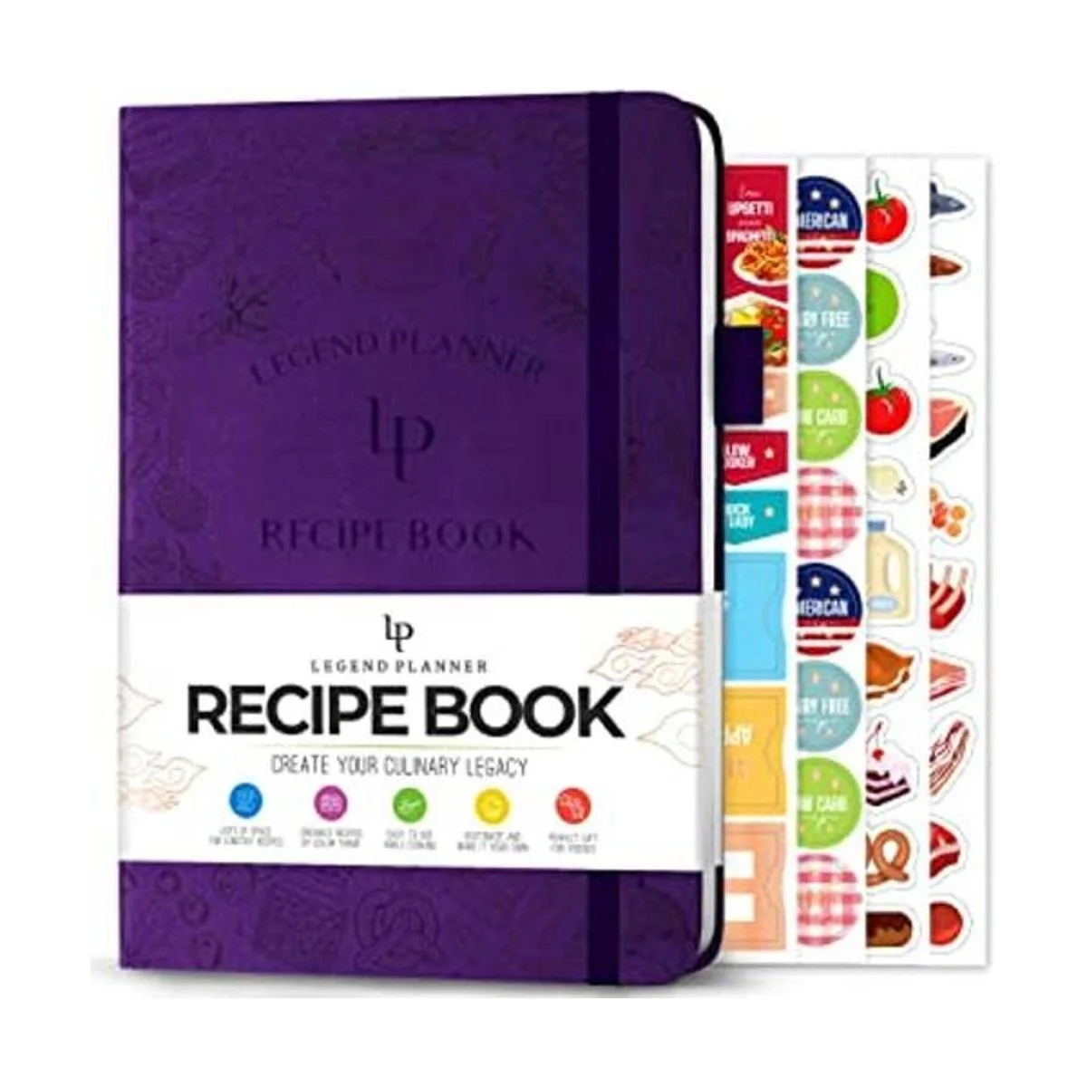 Legend Libro de recetas Libro de cocina familiar en_1