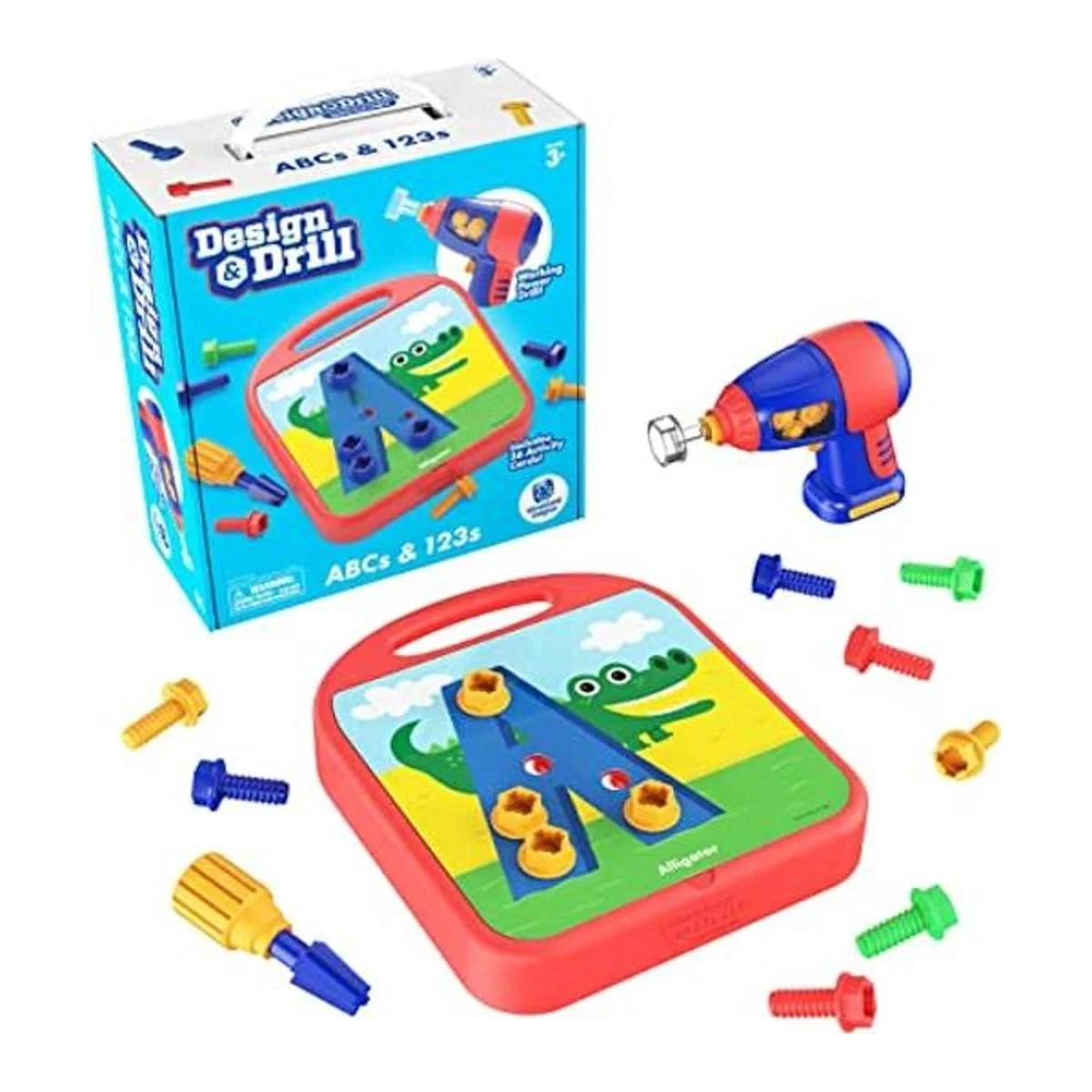 Educational Insights Diseño y taladro ABC y 123 segundos_1