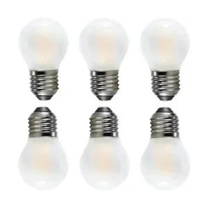Bombilla LED G45 de 4 W G45 con filamento regulable G45_1