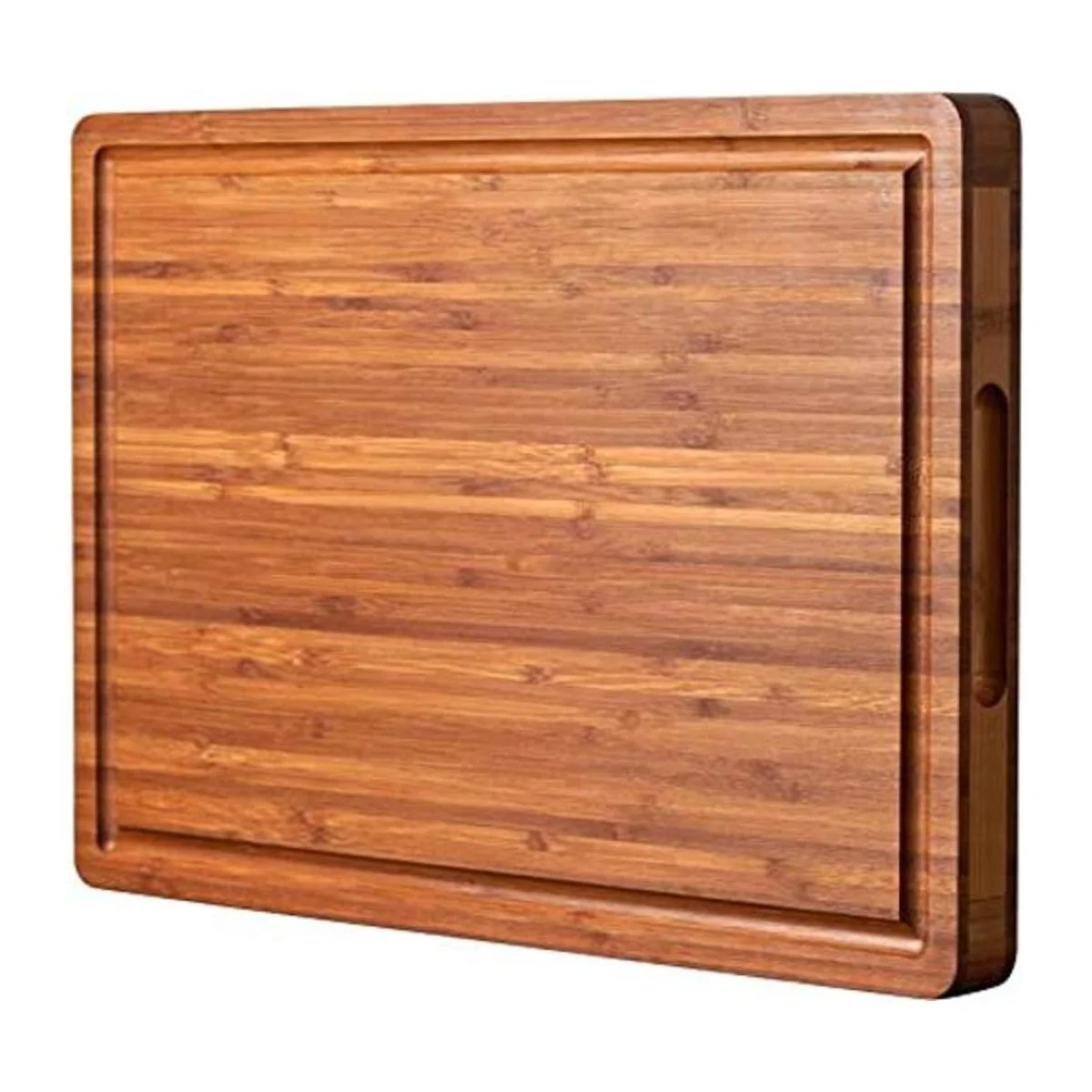 Tabla de cortar de madera de bambú para cocina bloque de_1
