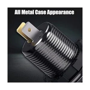 Paquete de 2 salidas USB C de 12 V Qidoe de metal de_2