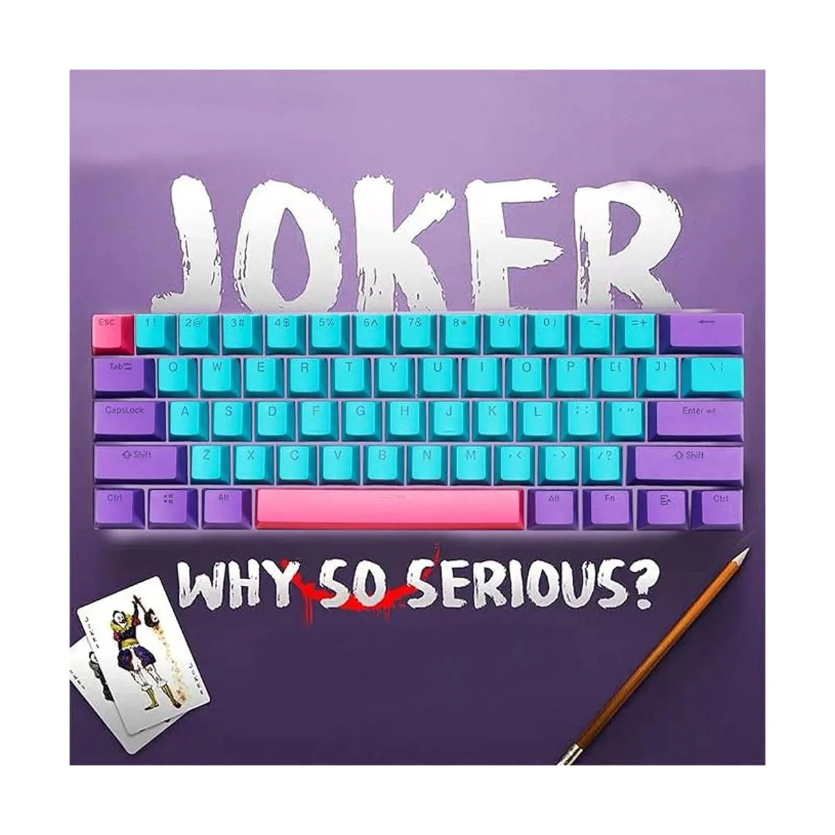 Ussixchare Teclas PBT retroiluminadas para teclado de_4