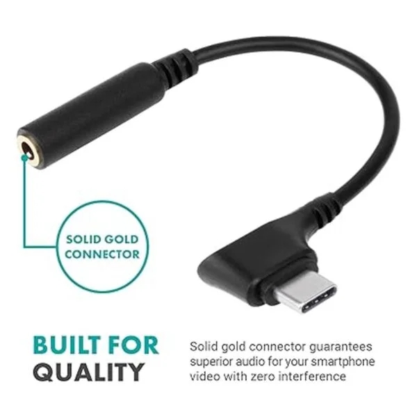 Movo UCMA3 hembra 0.138 in TRRS cable adaptador de_4
