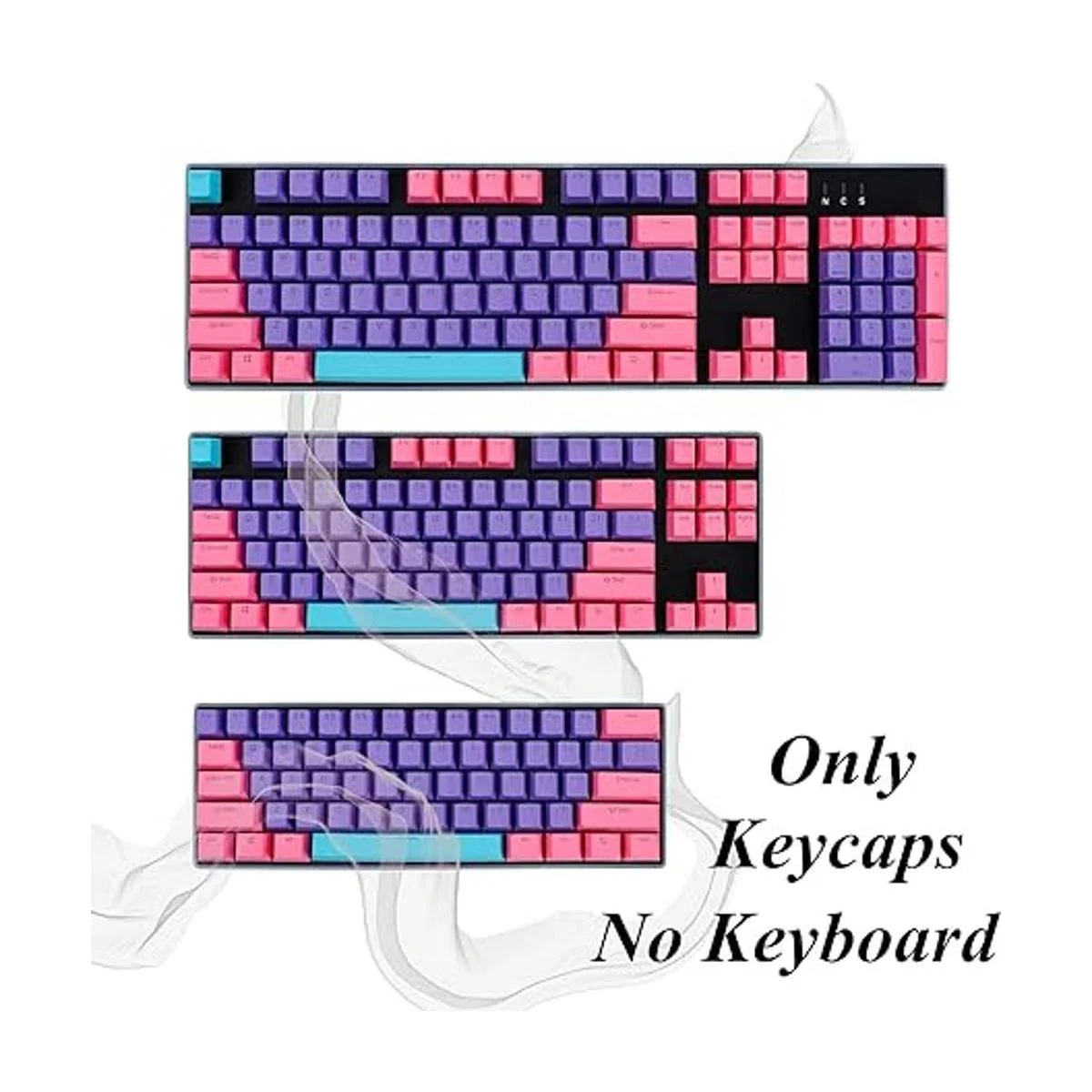 Ussixchare Teclas retroiluminadas 60 87104 PBT teclas_3