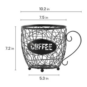 Soporte para cápsulas de café y organizador de tazas K_4