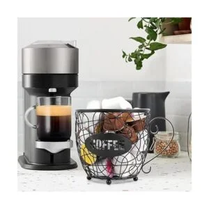 Soporte para cápsulas de café y organizador de tazas K_2