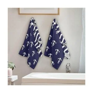 Anchor Toalla de mano para baño 2 unidades absorbentes_4