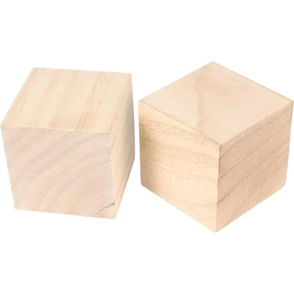 SINJEUN Paquete de 8 cubos de madera de 2.75 pulgadas_4