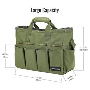 Housolution Bolsa de herramientas de jardinería bolsa de_2