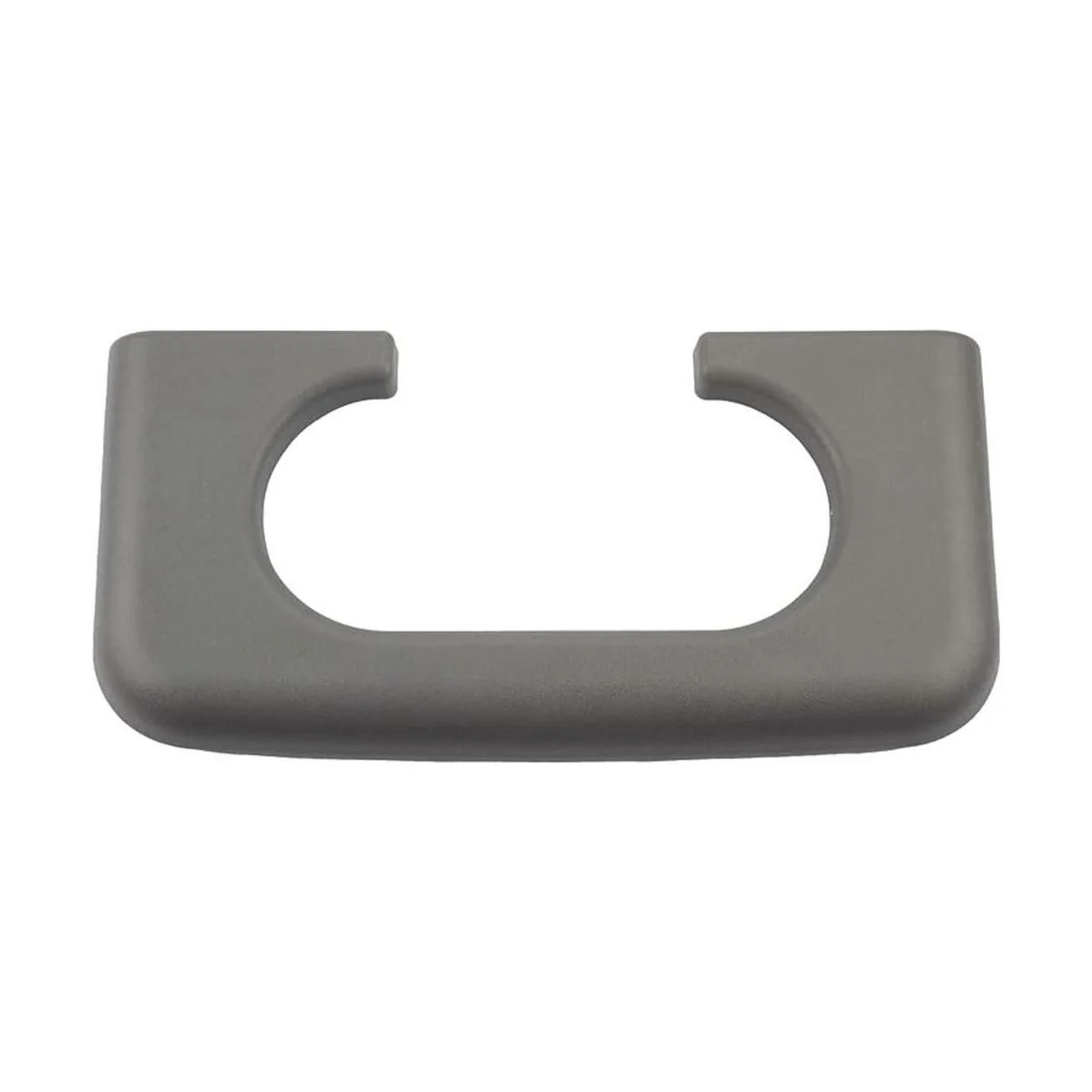 Dasbecan Soporte de taza de consola central trasera gris_6