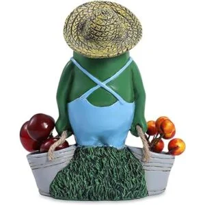 Decoración de jardín de ranas estatua de jardín para_5