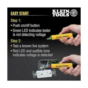 Klein Tools Probador de voltaje NCVT1P detector de_3