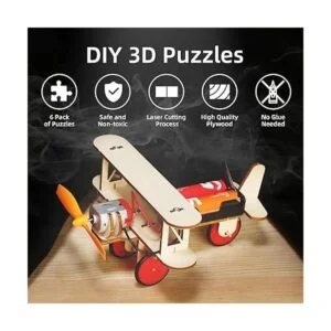 Kits de construcción STEM 6 en 1 para niños kit de modelo_2