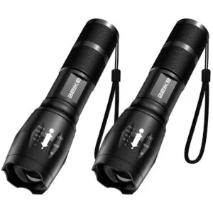 Beike Linternas paquete de 2 linternas tácticas de alto_1