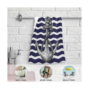 Anchor Toalla de mano para baño 2 unidades absorbentes_6