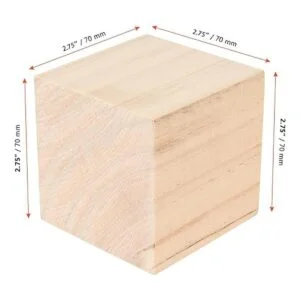 SINJEUN Paquete de 8 cubos de madera de 2.75 pulgadas_2