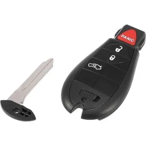 X AUTOHAUX Llavero remoto de repuesto de 433 Mhz con 4_4